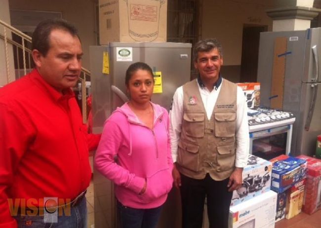Recibe Irimbo reasignación de apoyos del FAMI.