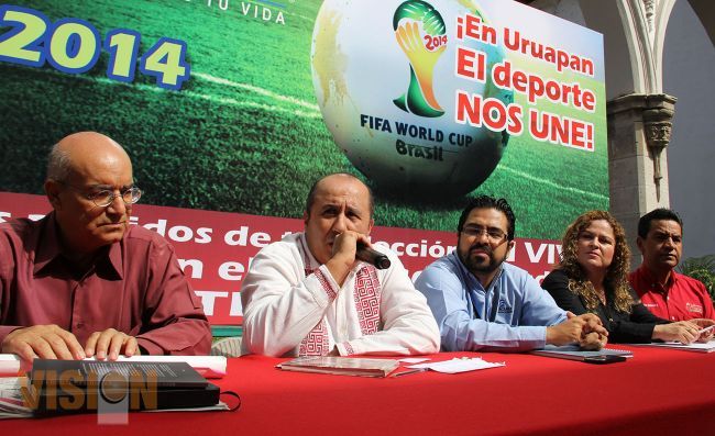 Habrá ambiente festivo en Uruapan con motivo del Mundial de Fútbol
