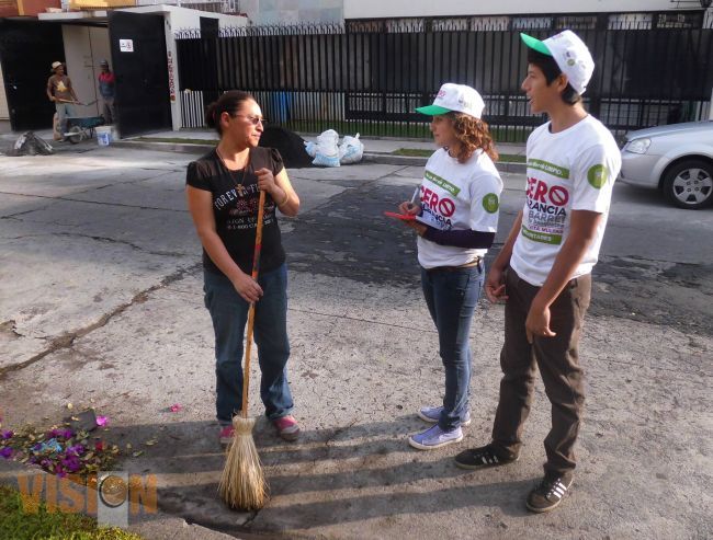 Participación ciudadana elemental para el cuidado de Morelia
