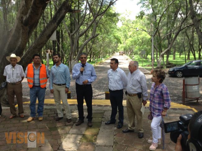 Rehabilitarán bosque Cuauhtémoc de Jiquilpan.