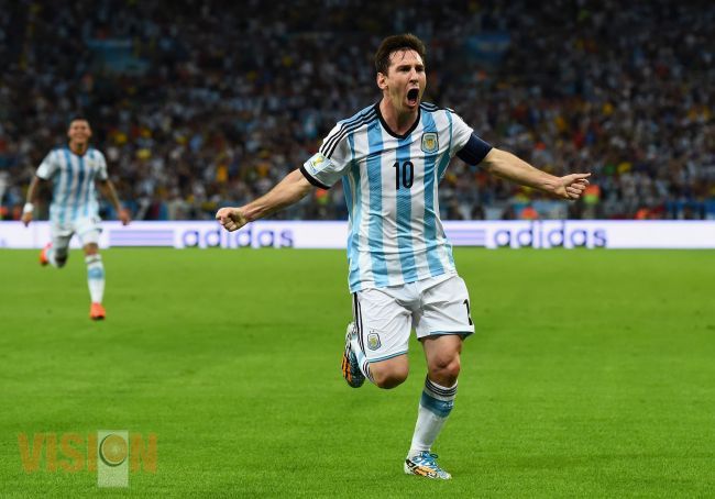 Argentina gana a Bosnia en su debut mundialista en el Maracana.