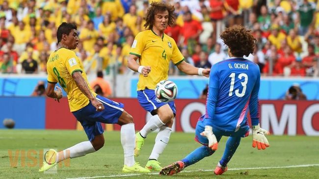 Guillermo Ochoa, primer portero elegido como jugador del partido en Brasil 2014.