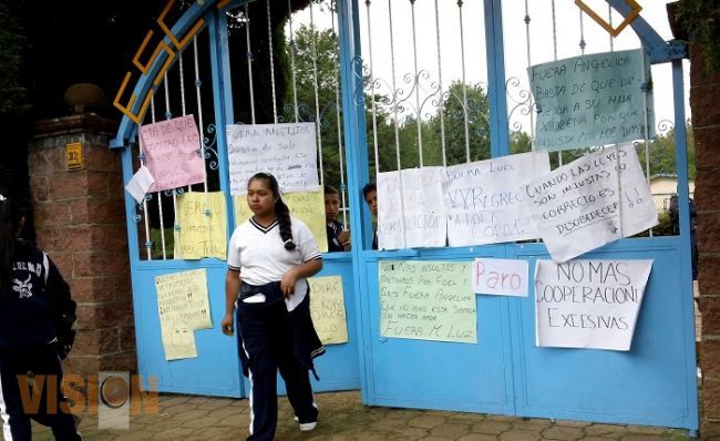 Rebeldía estudiantil en Charapan