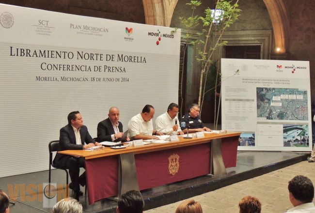 500 millones de pesos, se invertirán para la modernización del Libramiento Norte de Morelia.