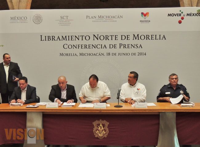 Anuncian construcción del Libramiento Sur de Morelia.