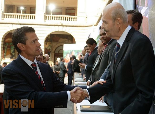 Salida de Fausto Vallejo no altera el Plan federal en Michoacán: EPN