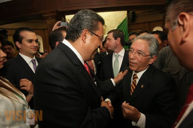 Asistió Wilfrido Lázaro a toma de protesta de Salavdor Jara