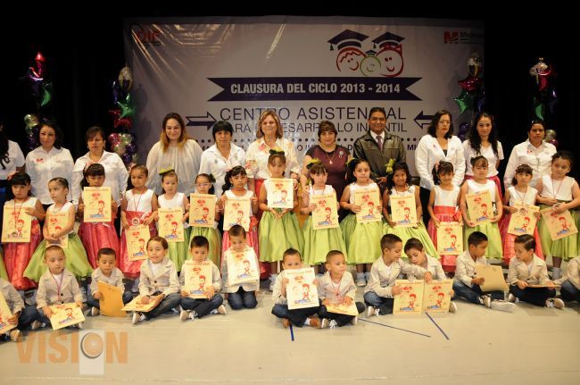 Clausuran ciclo escolar en CADI Dr. Miguel Arriola.