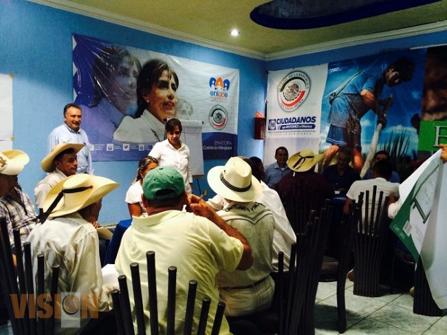 Impulsa Luisa María foros regionales para la reforma del campo en Michoacán
