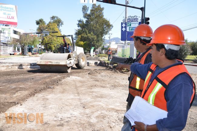 Secretaría de Obras Públicas arrancará el reencarpetamiento de laterales de la avenida Camelinas.
