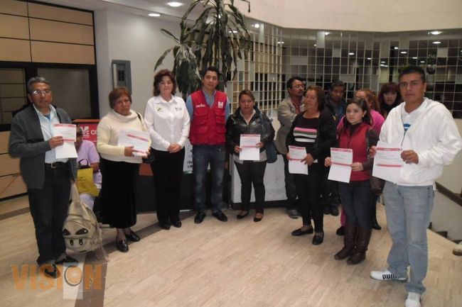Entregan seguros de programa contigo por más de 300 mil pesos en morelia.