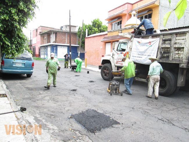 La Secretaría de Obras Públicas efectuará trabajos de rehabilitación en vialidades de la capital.