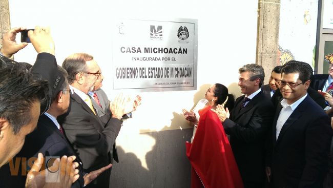 Inauguran Casa Michoacán en Los Ángeles, California.