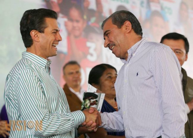 Enrique Peña Nieto refrendó su compromiso de apoyo a Uruapan