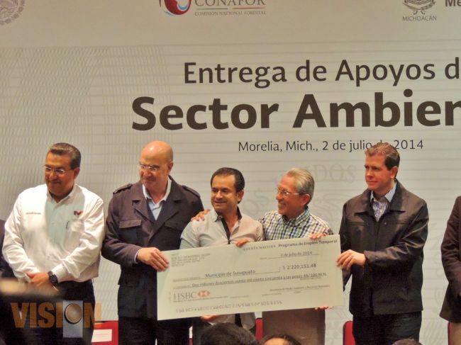 Gobierno del Estado y la Federación entregaron apoyos del Sector Ambiental por más de 17 mdp.