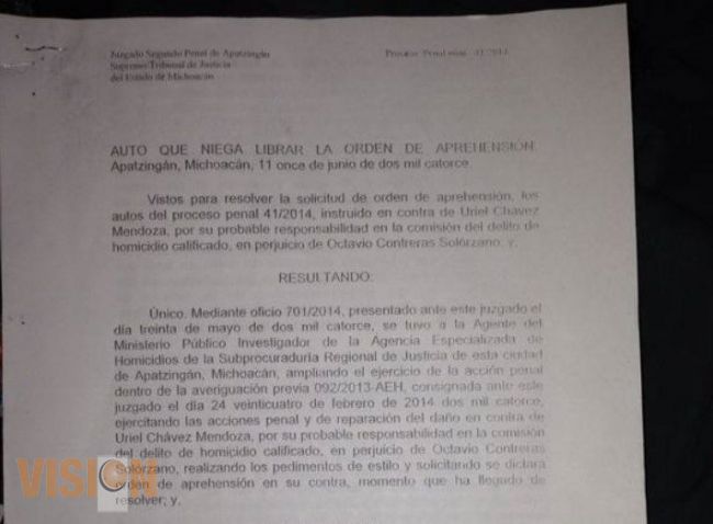Violan los derechos humanos del ex alcalde Uriel Chávez Mendoza al enfrentar un nuevo proceso