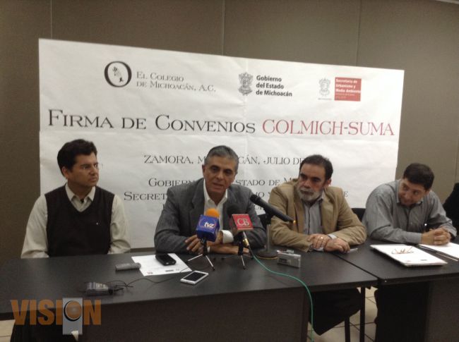 El Gobierno del Estado y el Colegio de Michoacán fomentan la capacitación e investigación.