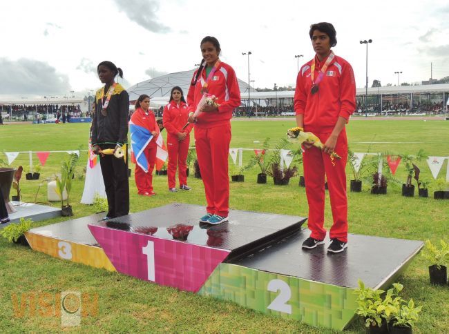 Arrasa México en el primer día del Campeonato Centroamericano de Atletismo.