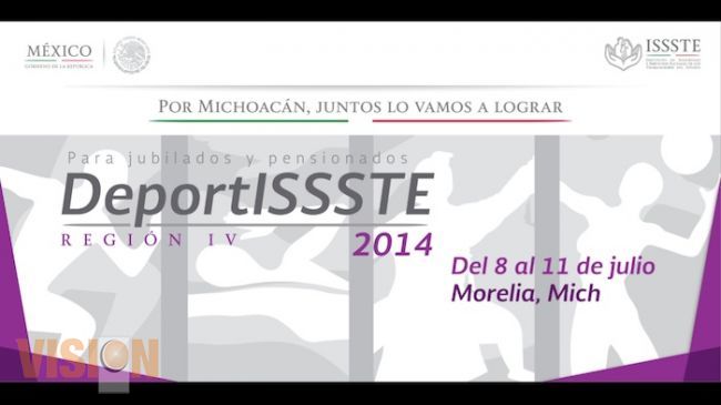 Morelia, sede de la Convivencia Regional IV, DEPORTISSSTE 2014