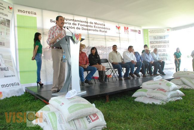 Invierte Gobierno Estatal 92.5 mdp en fertilizante y semilla mejorada.