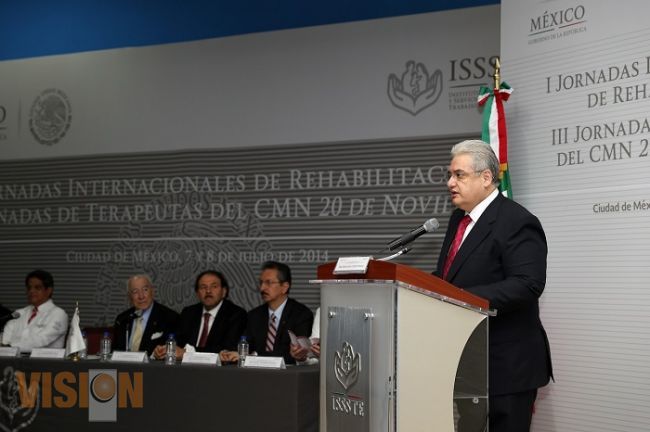 Realizan las Jornadas internacionales de rehabilitación en el ISSSTE
