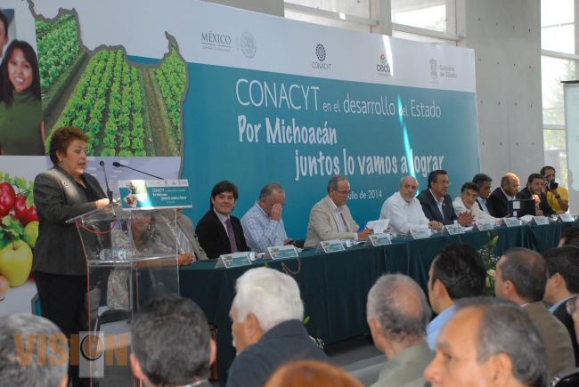 Refrenda CONACyT todo su apoyo a la UMSNH en materia de generación de investigación científica.
