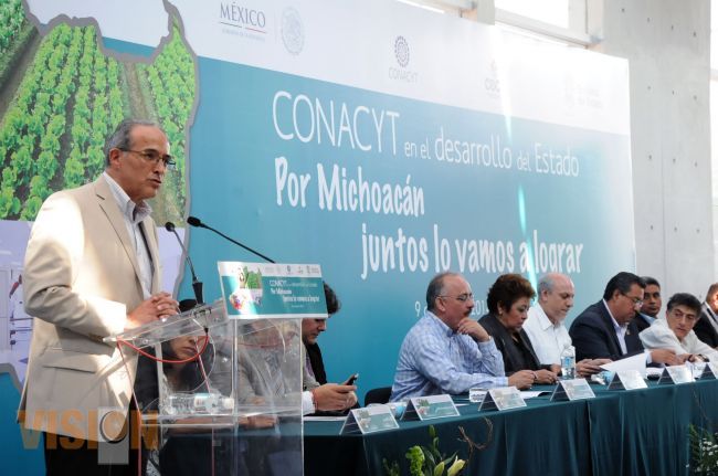 CONACyT entrega 60 mdp a 15 empresas michoacanas.