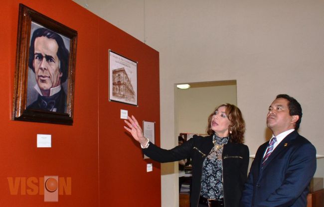 Inauguran exposición de documentos que dan cuenta de la vida y obra de Don Melchor Ocampo.