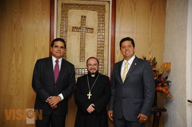 Se reúnen Silvano Aureoles y la Conferencia del Episcopado Mexicano