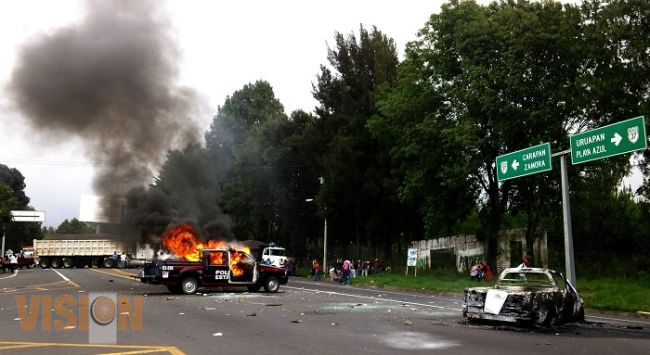 Otro bloqueo carretero 