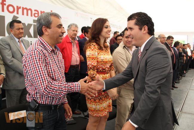 Aldo Macías atestiguó renovación de la dirigencia estatal del PRI