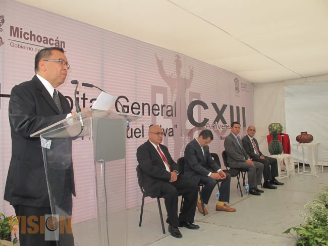Celebra Hospital General de Morelia CXIII aniversario de su fundación.