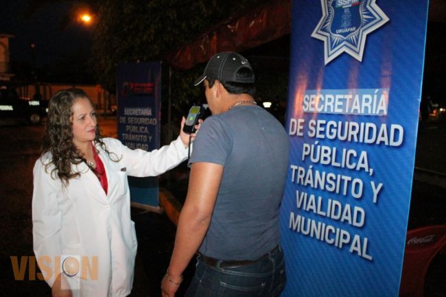 Se aplican 41 pruebas en el primer fin de semana del programa de alcoholímetro