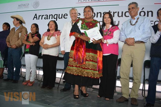 Incrementa CDI en 300% el presupuesto para desarrollo de municipios en Michoacán