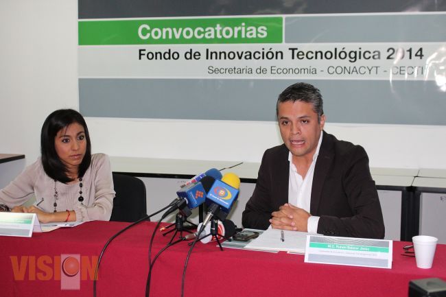 Presentan convocatorias del fondo sectorial de innovación para empresas michoacanas.