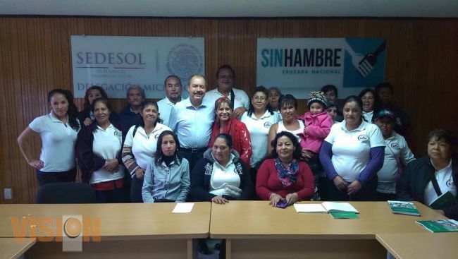 Atiende Sedesol a encargados del orden de Morelia.