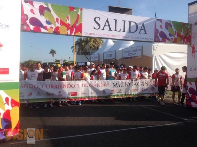 Realizan serial “Camina, Trota y Corre por Michoacán” en Lázaro Cárdenas