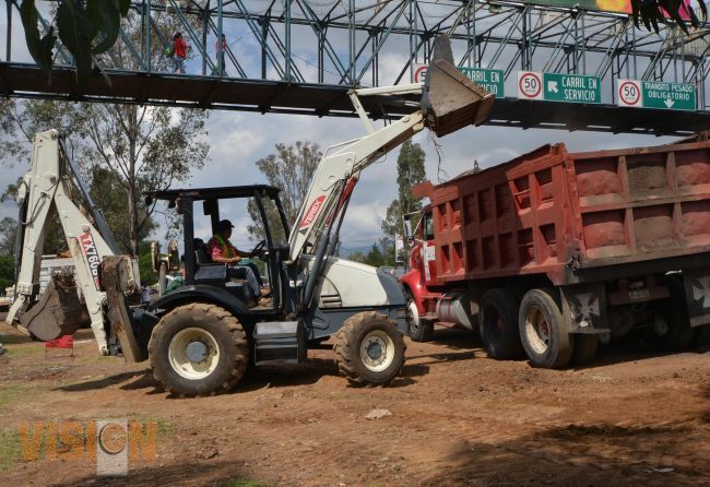 Sin bajar la guardia, trabajos en los libramientos norte y sur de Morelia.