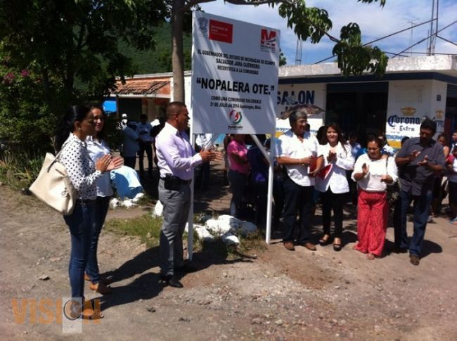 Certifican Nopalera Oriente como comunidad saludable