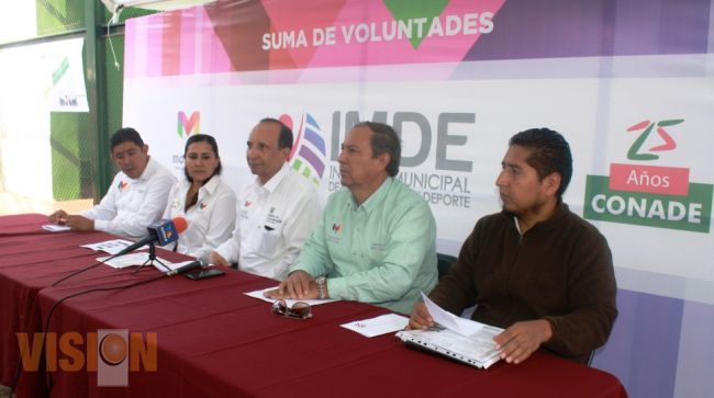 IMDE anuncia rehabilitación de la Unidad Deportiva 
