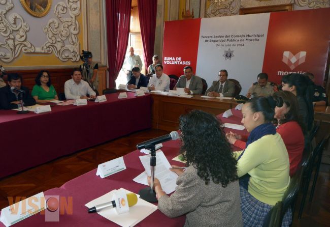 Morelia, alineado para combatir a la delincuencia: WLM.