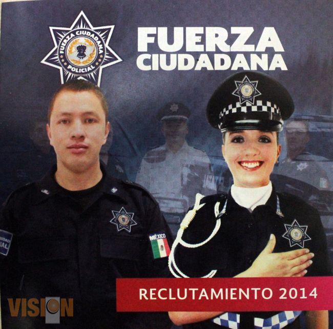 Lanzan convocatoria para reclutar elementos a la policía estatal acreditable