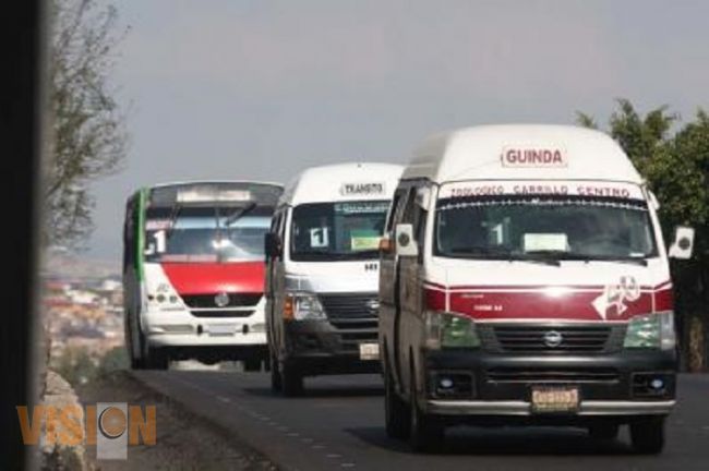 Transportistas anuncian paro para mañana 