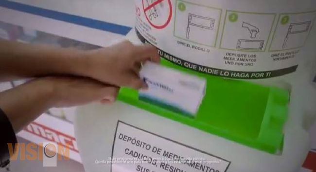 SSM colocará 40 contenedores más para la recolección de medicamentos caducos.