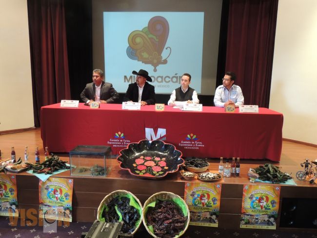 Del 8 al 10 de agosto se realizará la 13 Feria del Chile en Queréndaro.