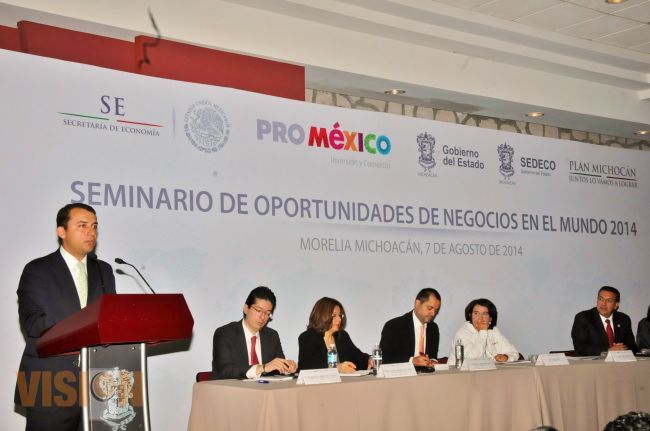 Realizan el Seminario de Oportunidades de Negocios en el Mundo 2014.