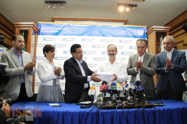 PAN Michoacán arranca con fuerza campaña por un salario digno.