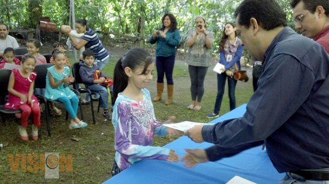 Niños conocen, conviven y aprenden de la naturaleza