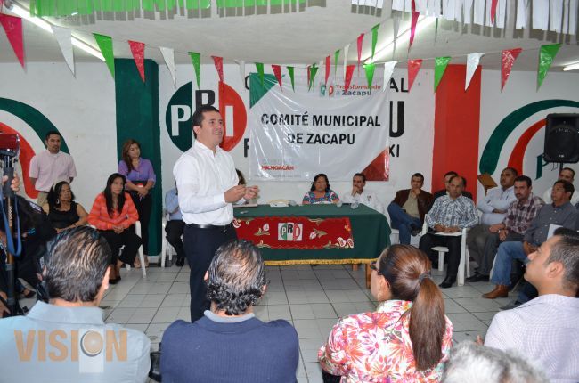 Con unidad, enfrentará el PRI proceso electoral de 2015: Marco Polo.