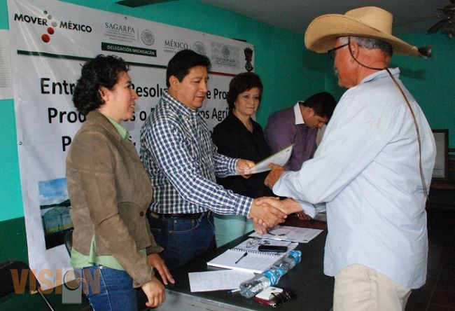 Autorizan 511 proyectos productivos en 7 municipios de Michoacán